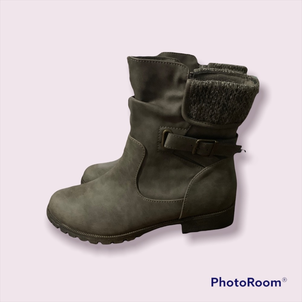 Maurices Beverly knot Moto boots